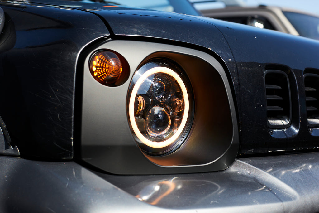 Suzuki Jimny LED Headlight with Surround Kit