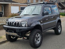 Load image into Gallery viewer, Suzuki Jimny Metal Front Winch Bumper, Winch Tray &amp; Bashguard 1998-2018