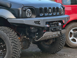 Suzuki Jimny Metal Front Winch Bumper, Winch Tray & Bashguard 1998-2018