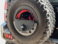 Suzuki Jimny Lockable Wheel Box Storage Molle Panel - 1998-Present