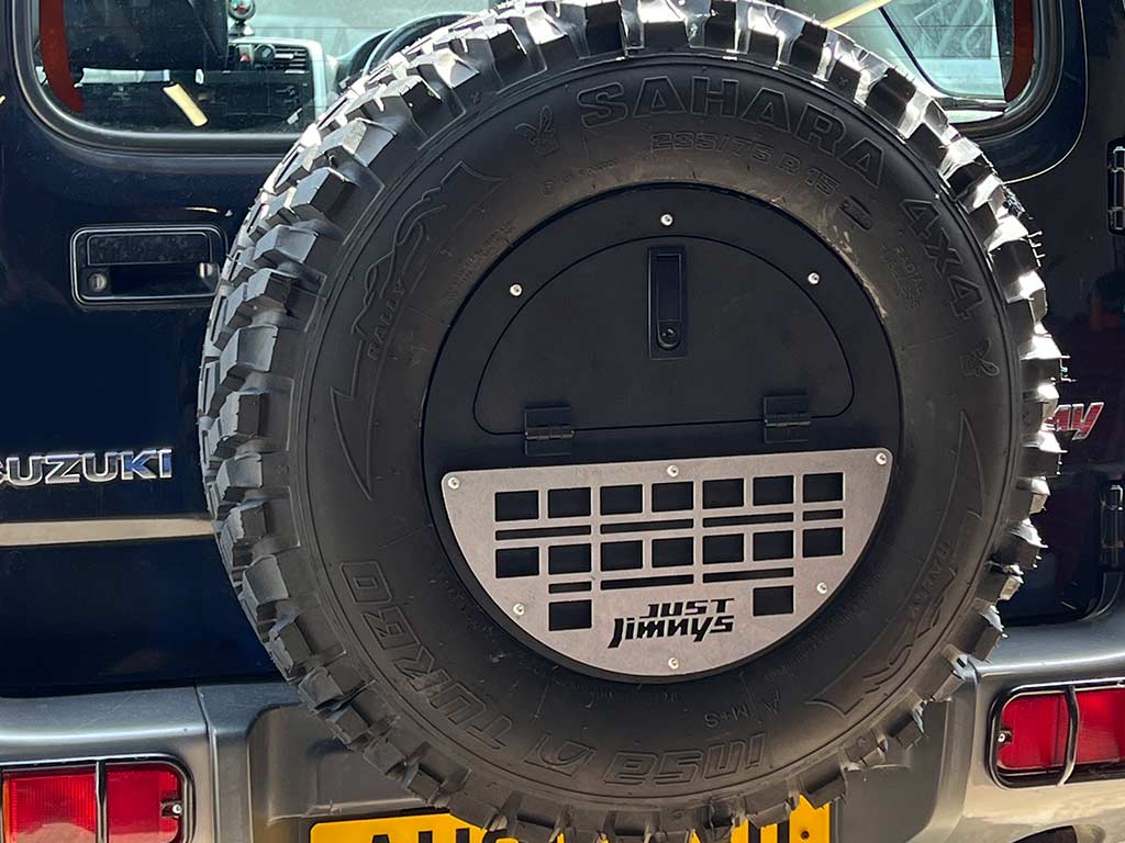 Suzuki Jimny Lockable Wheel Box Storage Molle Panel - 1998-Present