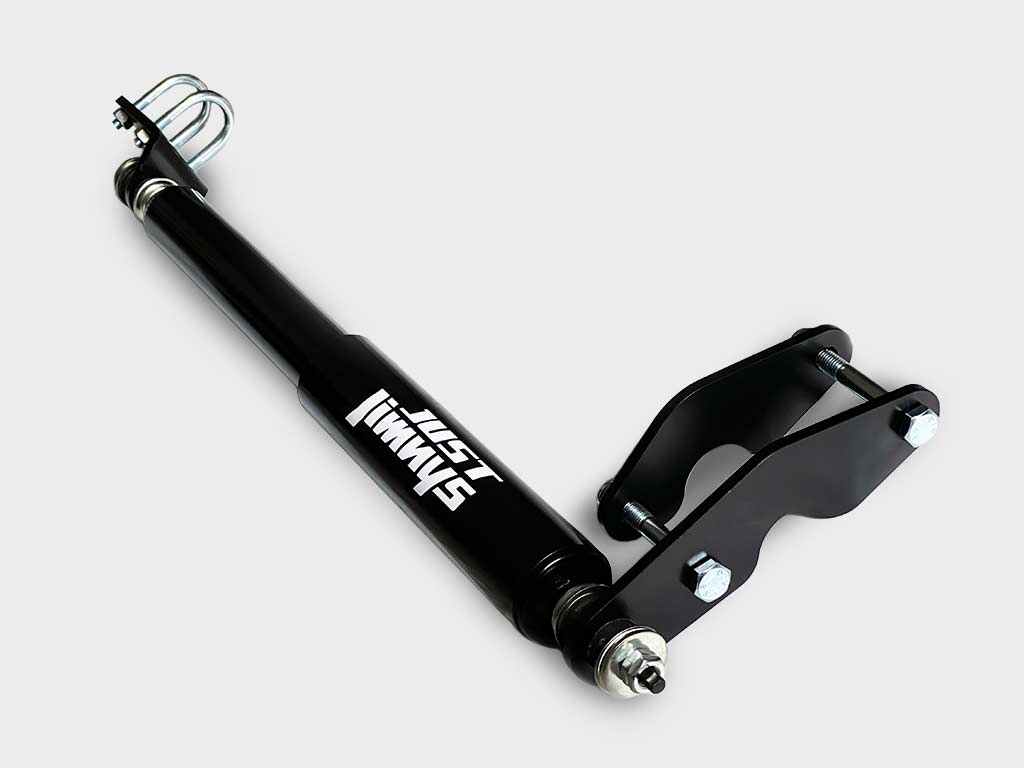 Just Jimnys Steering Damper Stabiliser Kit – Suzuki Jimny 1998–2018 (Stops Death Wobble)